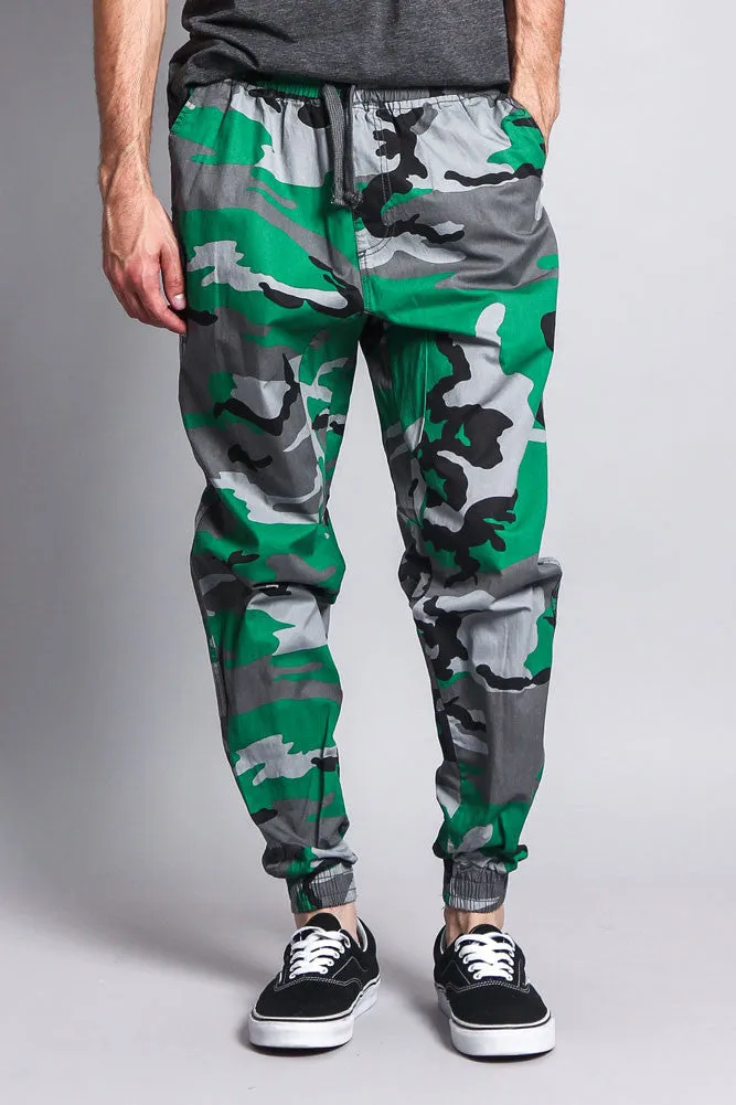 Non-Stretch Twill Jogger Pants