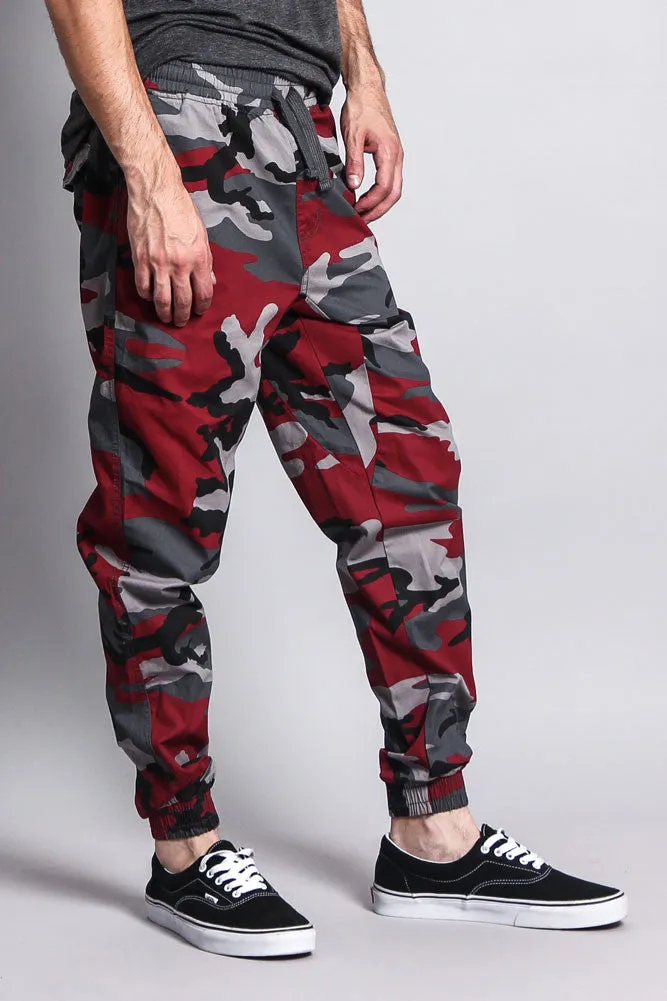 Non-Stretch Twill Jogger Pants