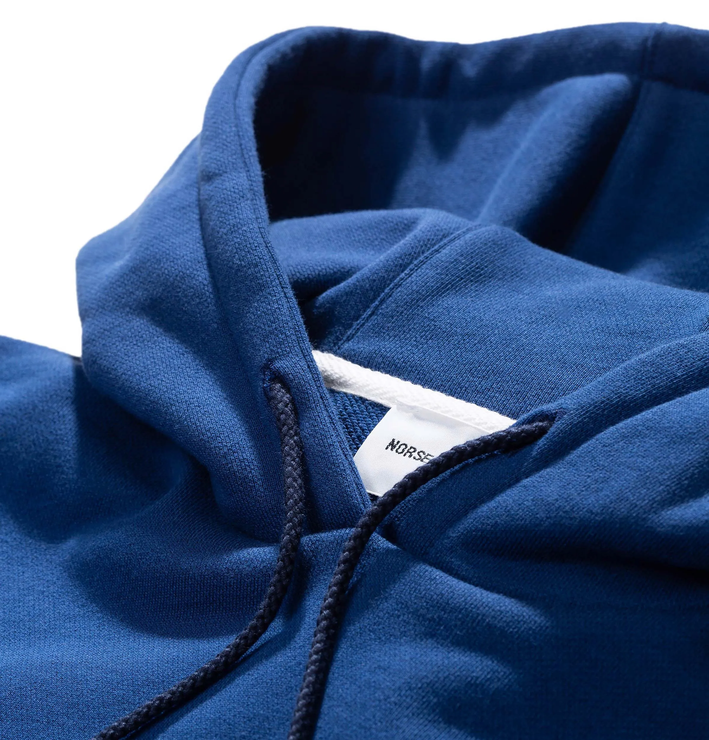 Norse Projects Vagn Classic Hood Sweatshirt – Twilight Blue