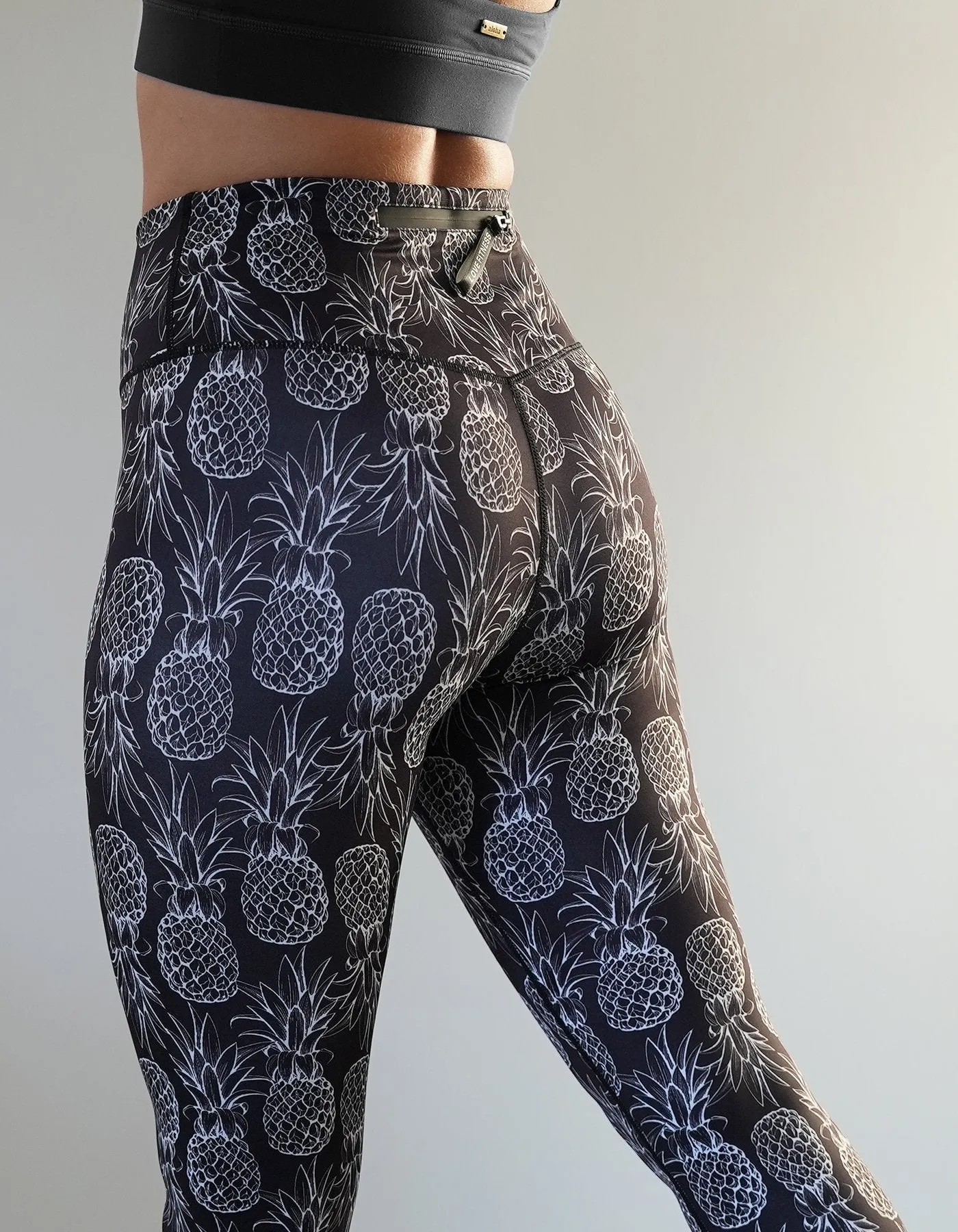 Pineapple Leggings - Black