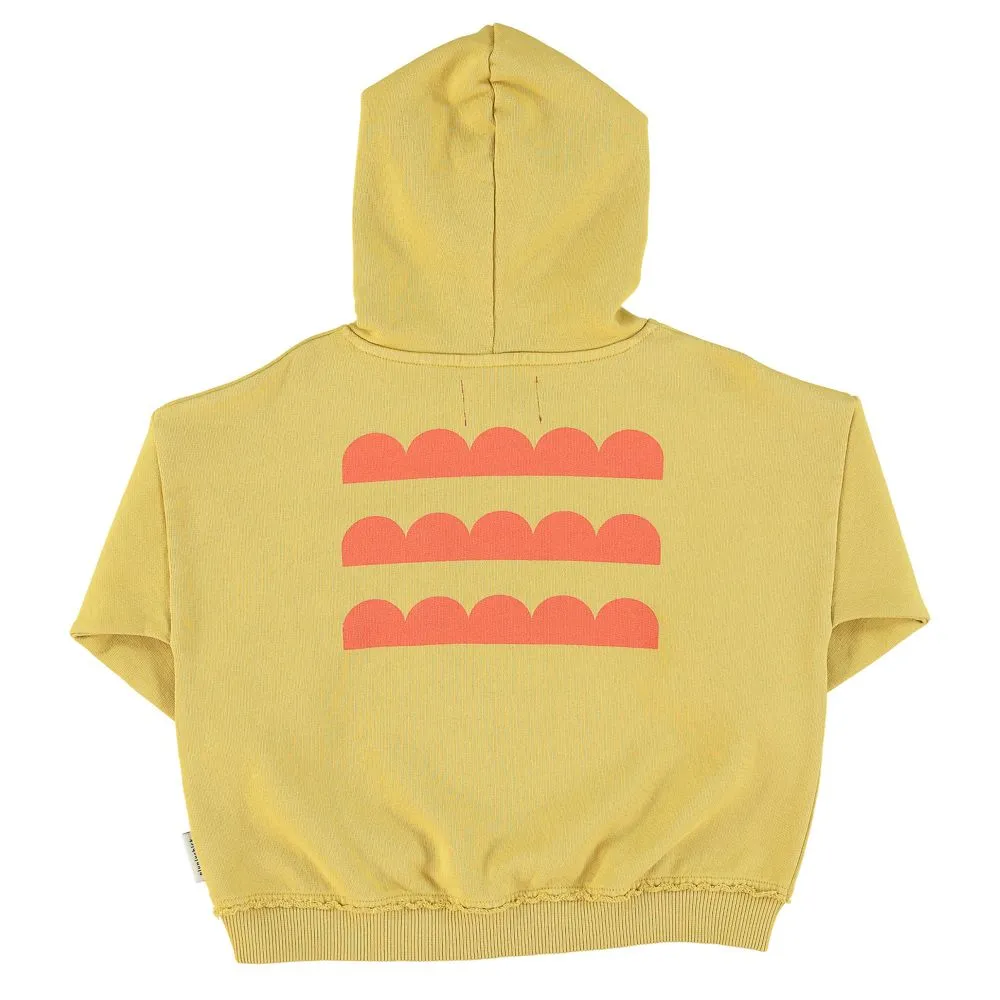 PIUPIUCHICK "BEACH CLUB" HOODED SWEATSHIRT