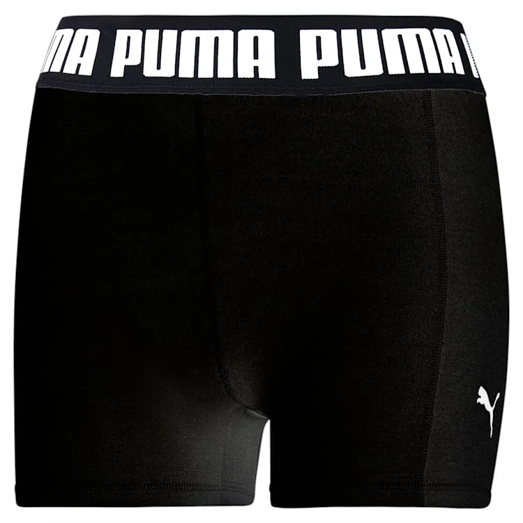 PUMA WOMEN'S TRAIN 3 BLACK SHORT TIGHTS