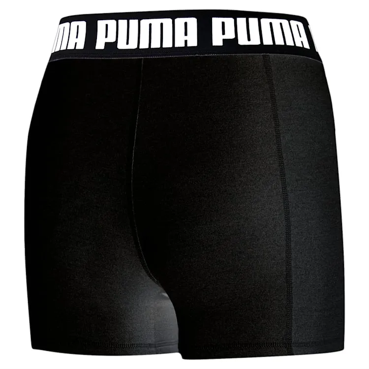 PUMA WOMEN'S TRAIN 3 BLACK SHORT TIGHTS