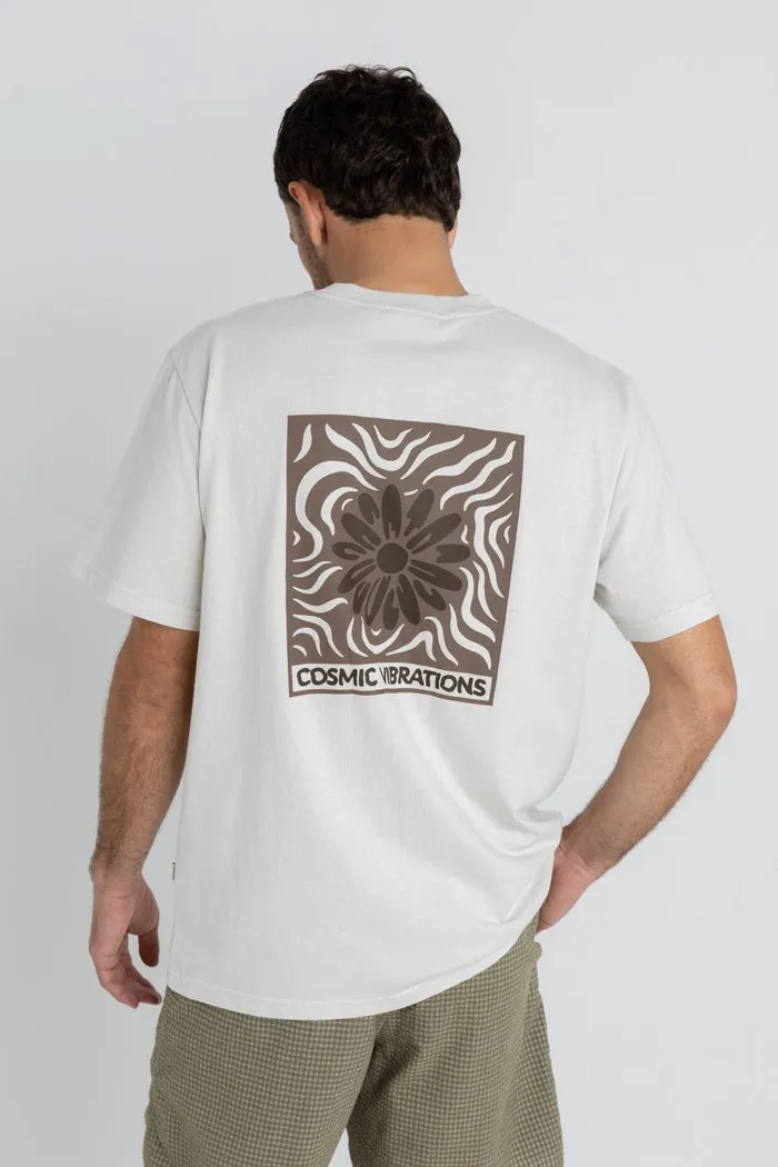 Rhythm Cosmic Vibrations T-Shirt - CREAM