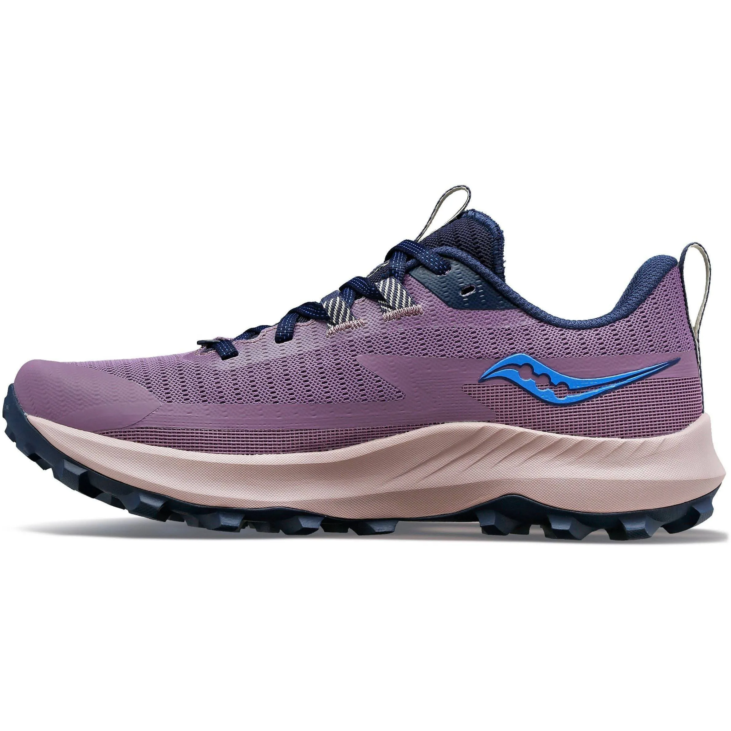 Saucony Peregrine 13 Womens Trail Running Shoes - Purple