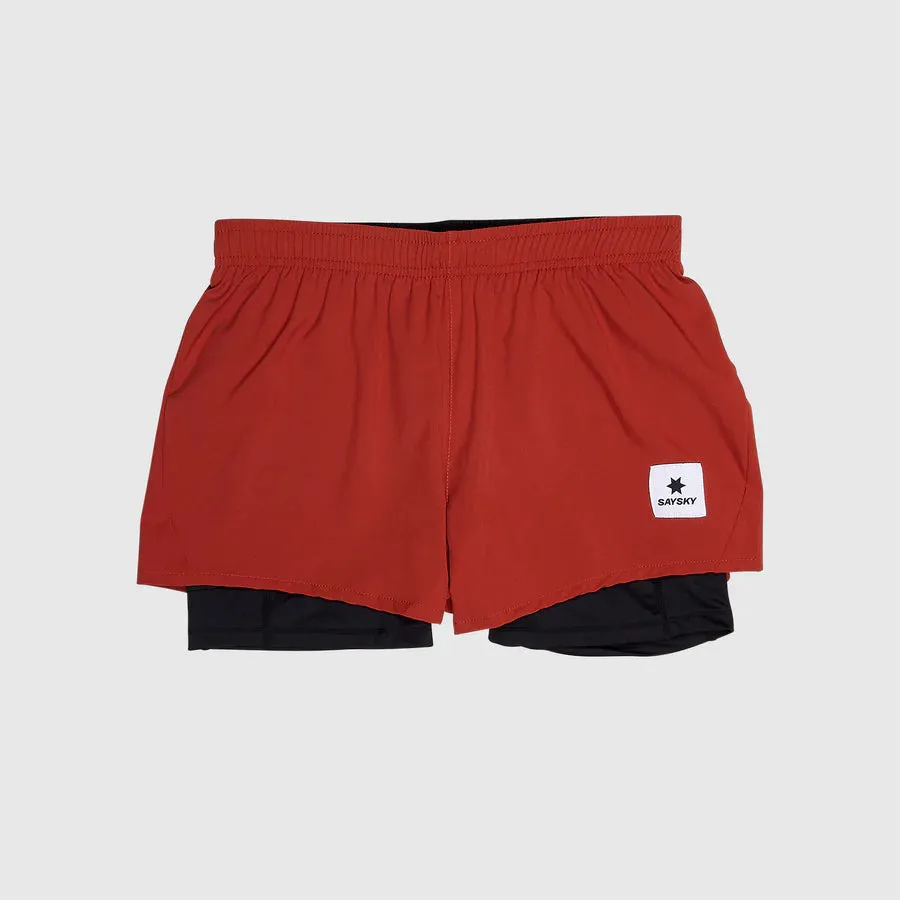 Saysky Women's Pace 2in1 Shorts 3"