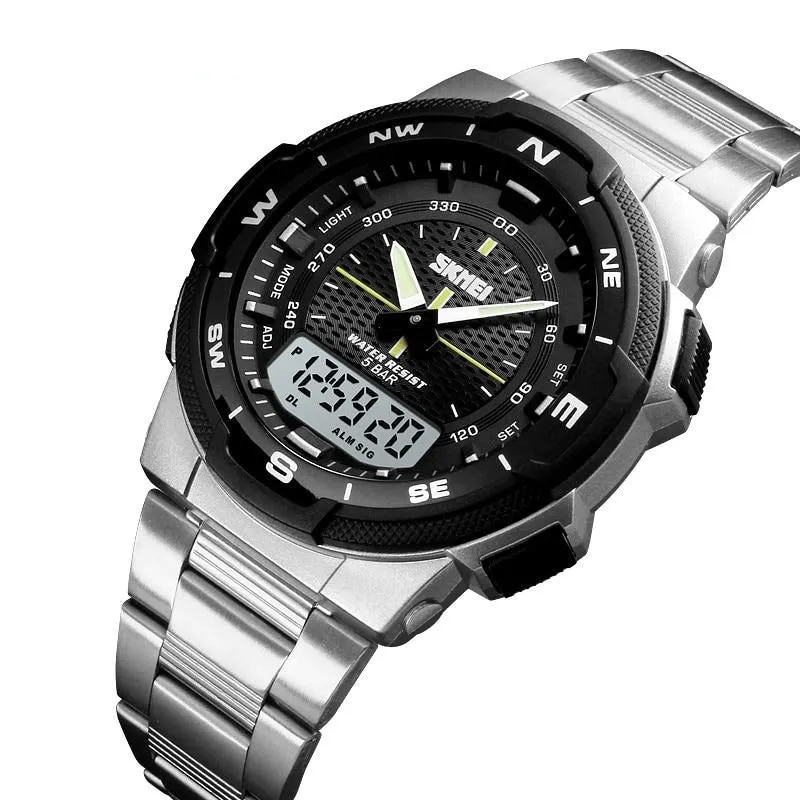 SKMEI 1370 Fashion Sport Watch for Men w/ Stopwatch & Chronograph