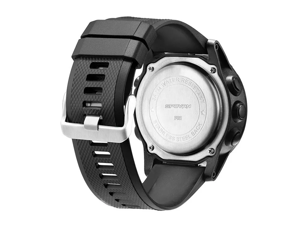 Sport Smart Watch Men Professional 5ATM Waterproof Bluetooth Call Reminder Digital Alarm Clock For iOS Android Phone