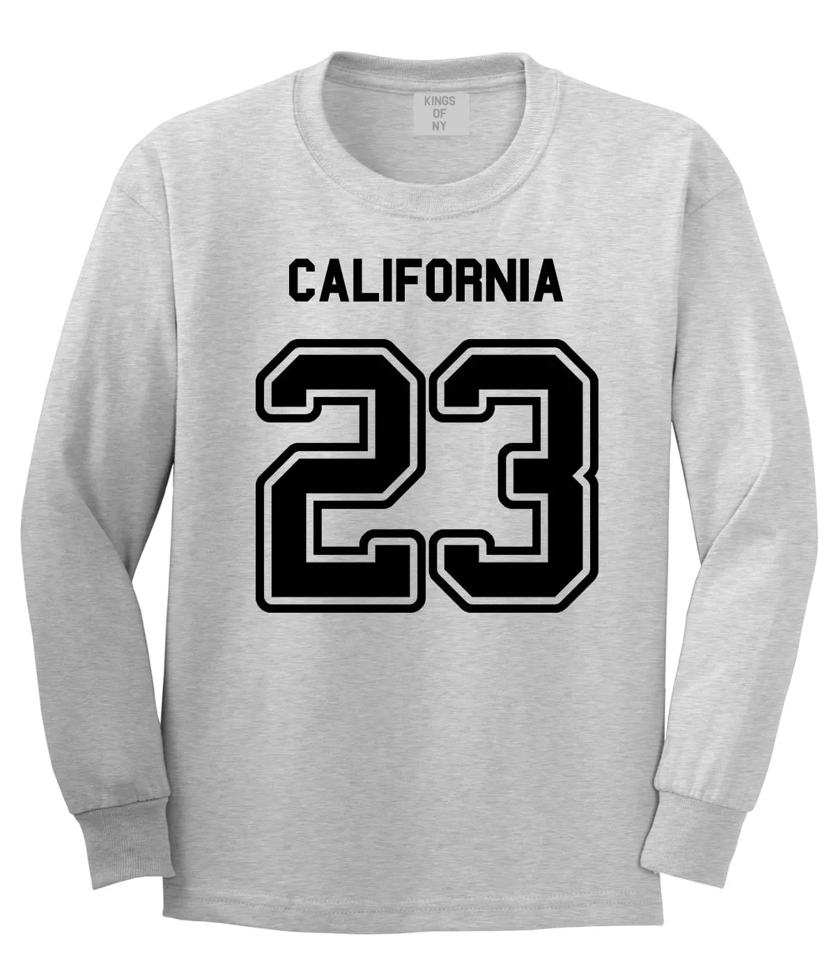 Sport Style California 23 Team State Jersey Long Sleeve T-Shirt