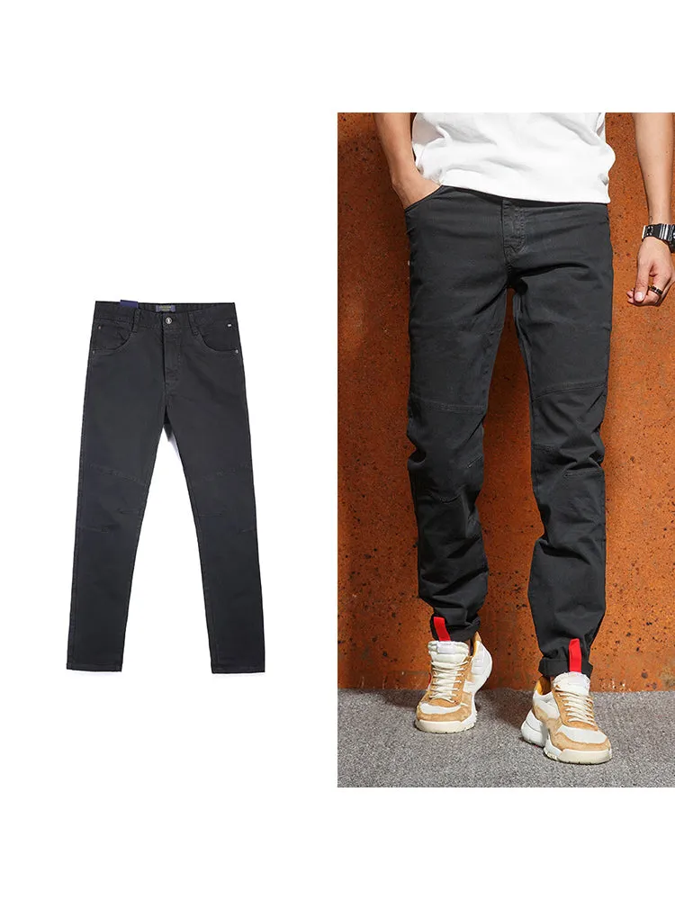 Thickened Loose Straight Casual Pants Elastic Jogger