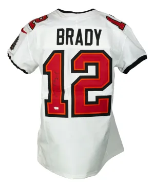 Tom Brady Signed Tampa Bay Buccaneers Nike Elite Football Jersey Fanatics 975