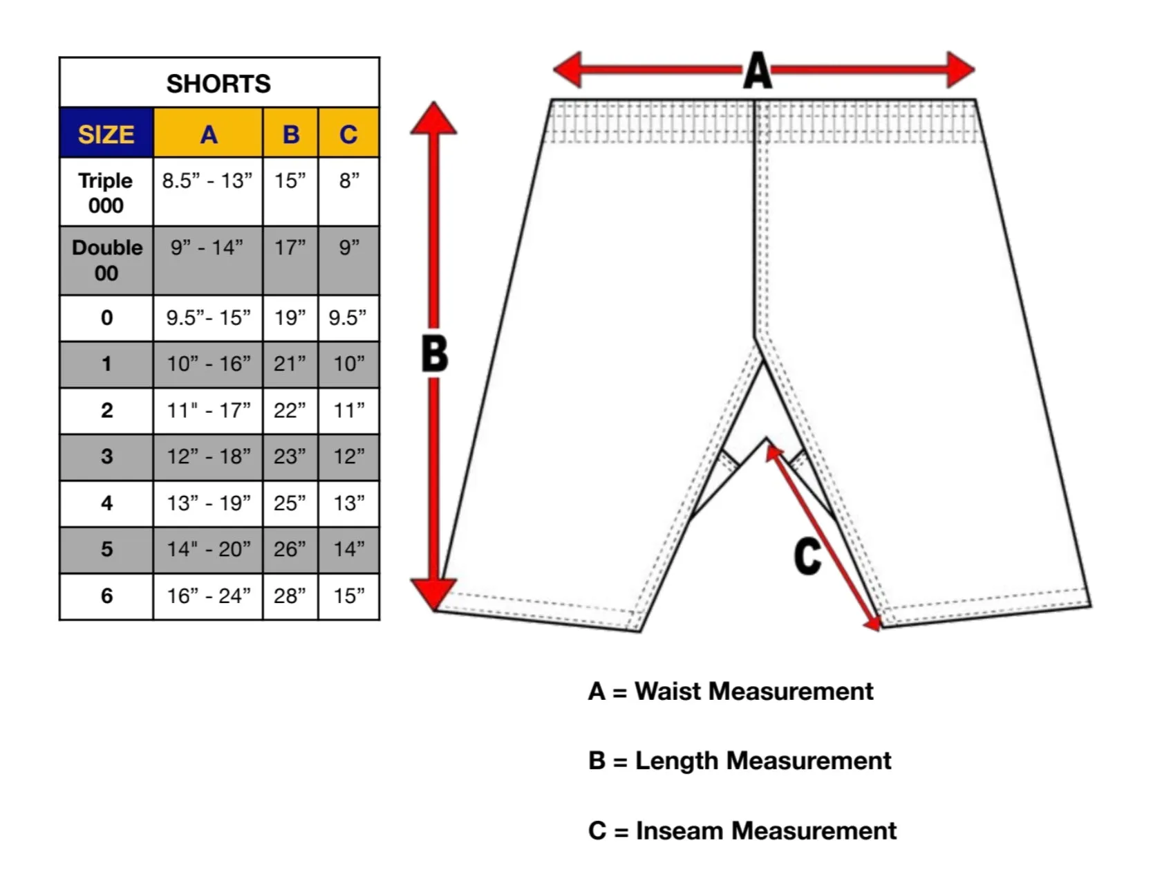 Uniform - Karate Shorts