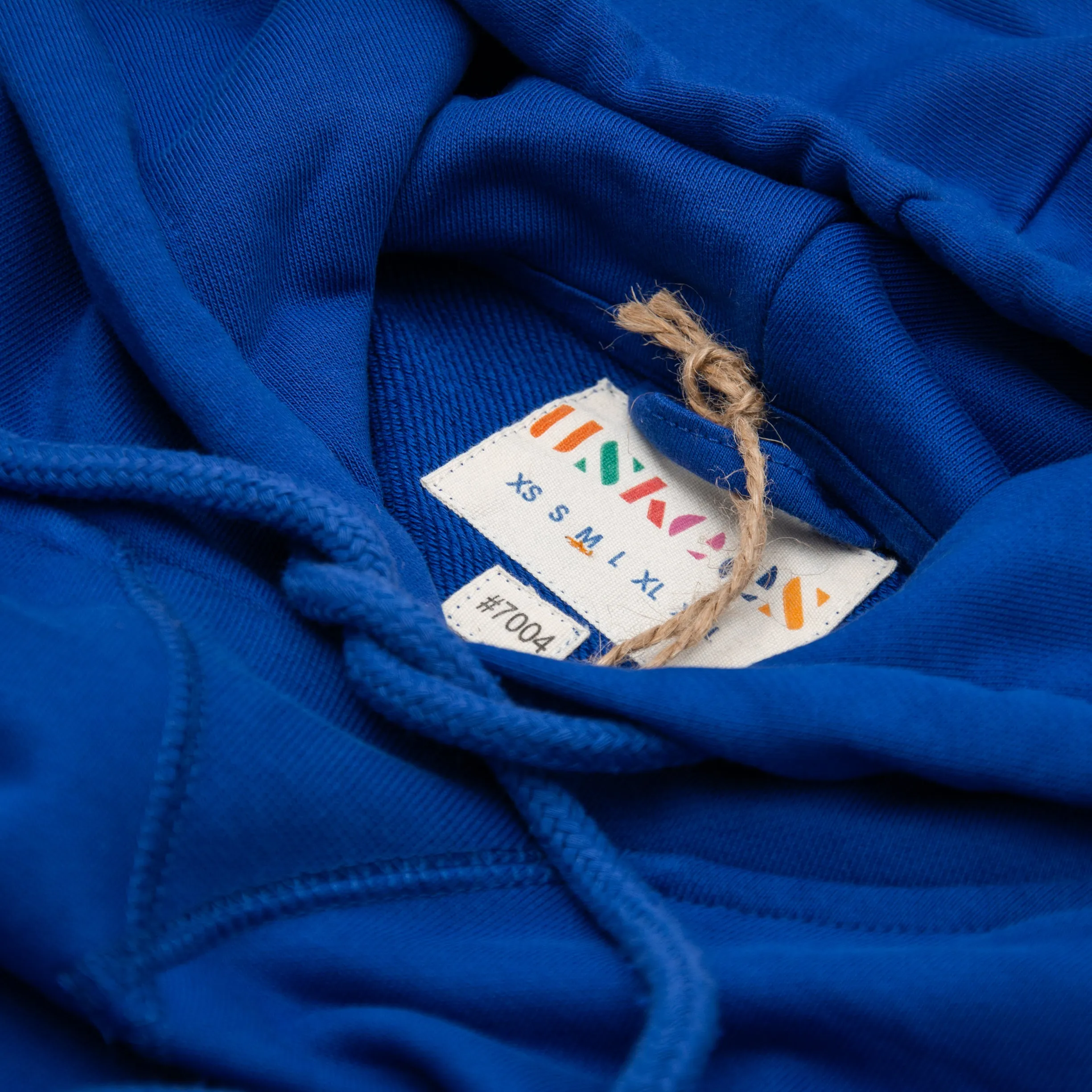 Uskees 7004 Hooded Sweatshirt - Ultra Blue