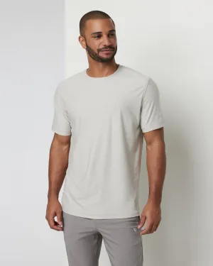 VUORI Strato Tech Tee - SALT HEATHER