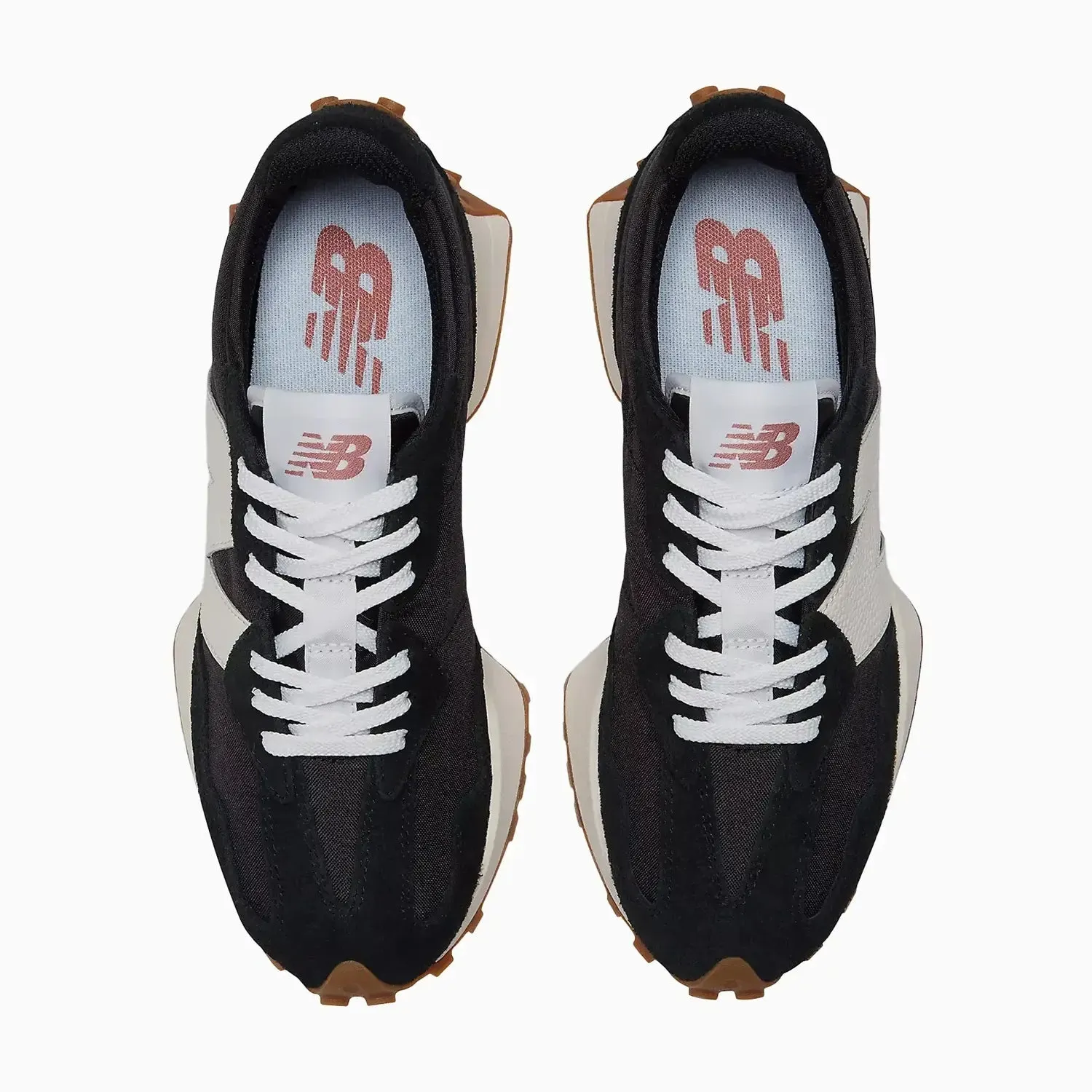 Women's 327 "Black White Gum"