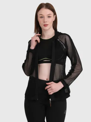 Women’s Active Mesh Zipper Jacket