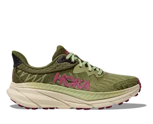 WOMEN'S HOKA CHALLENGER ATR 7 1134498FBT COLOR: FOREST FLOOR/BEET ROOT