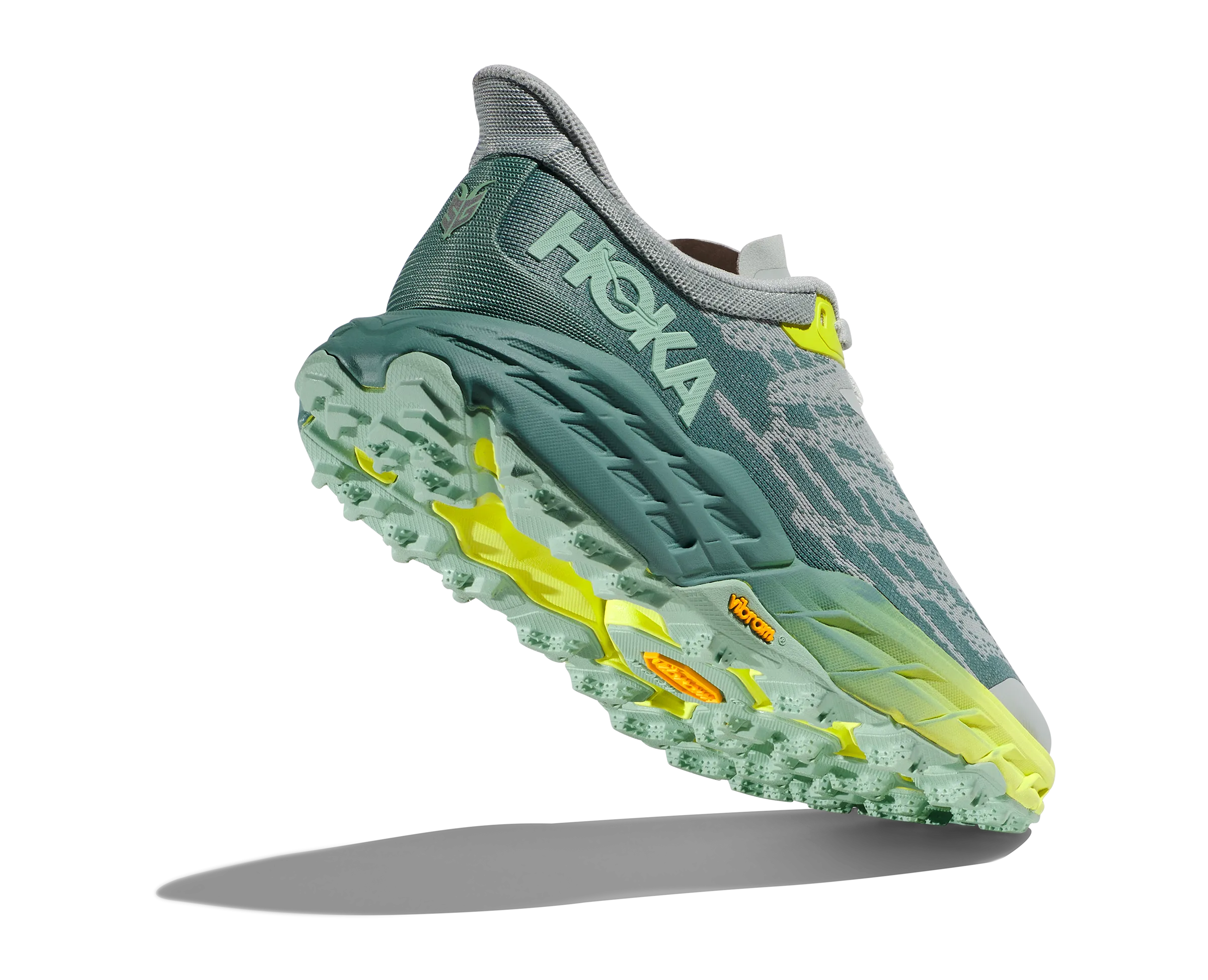 Women's Hoka Speedgoat 5 Color: Mercury/Trellis (WIDE WIDTH)