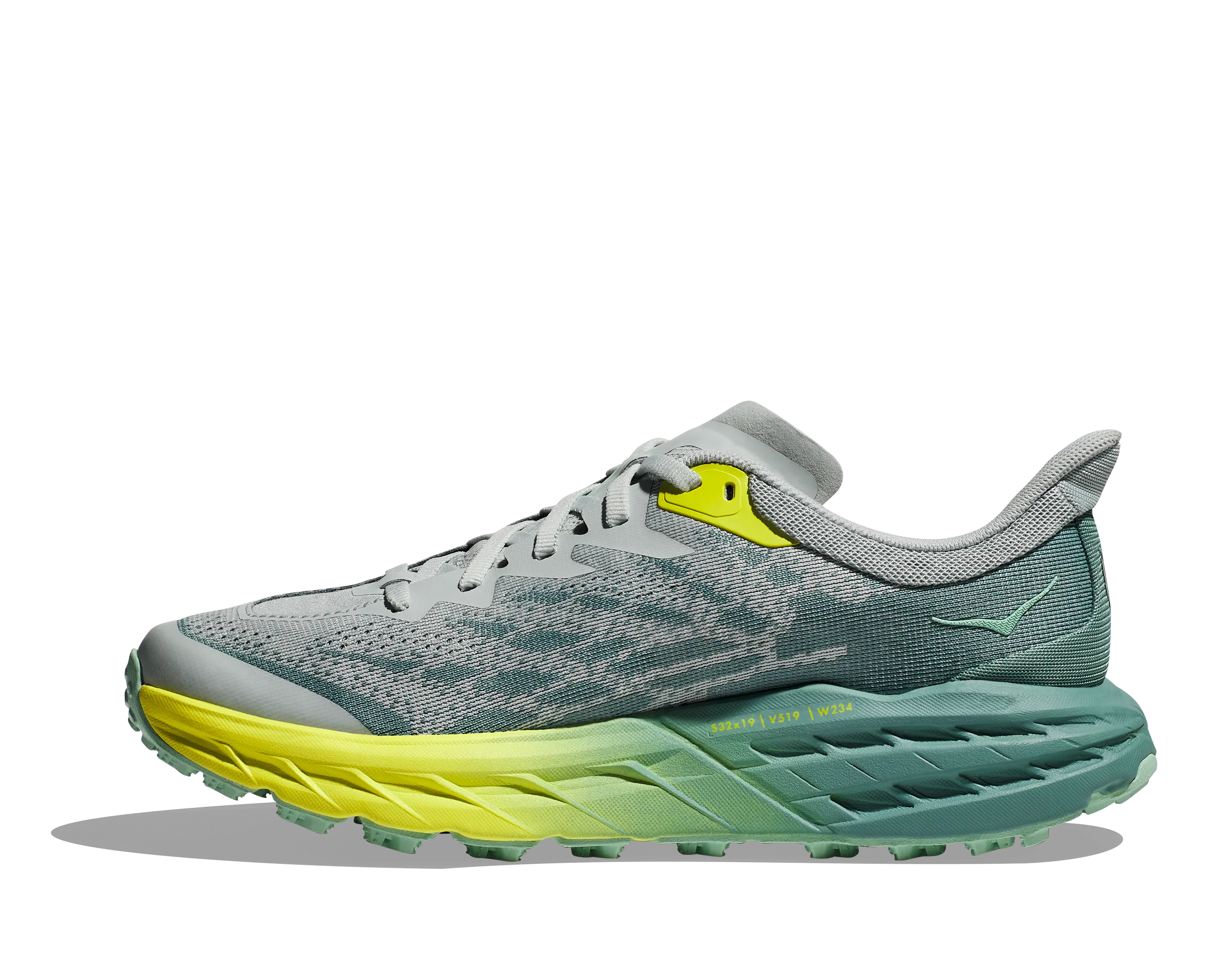 Women's Hoka Speedgoat 5 Color: Mercury/Trellis